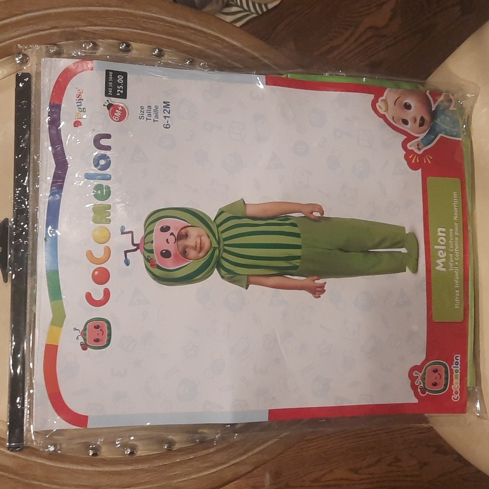 Cocomelon infant costume size 6-12 months